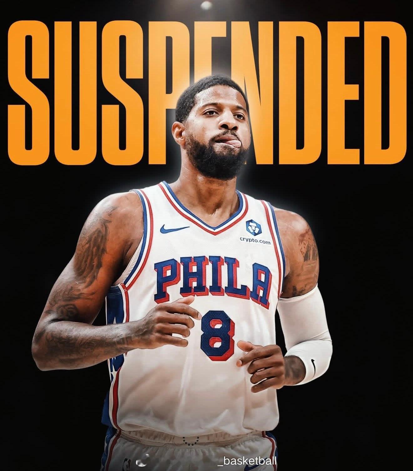 2月份的第一天，NBA就爆出一条大新闻：保罗-乔治因违反药物规定被禁赛25场保罗