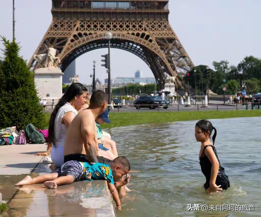 法国人正在40度的高温里面硬扛着。

波尔多南特还有图卢兹全破了40度，巴黎在6