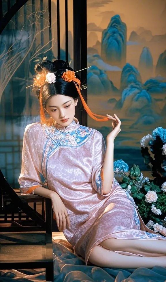穿越时空的东方美人，华丽而神秘。🌙💫东方的女性美 美女子图赏 国风美俏女 美