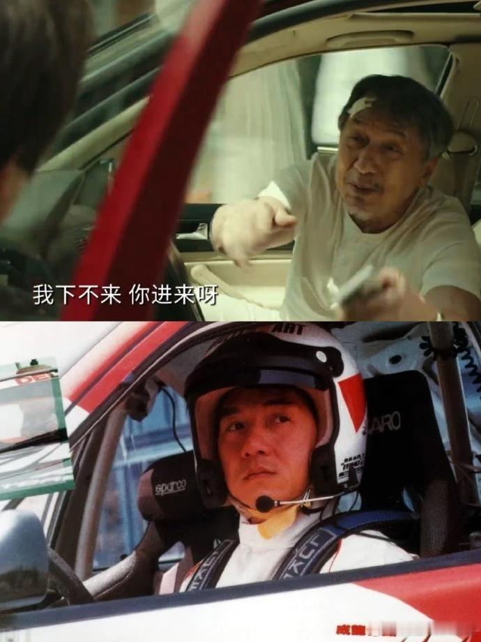 看《过家家》花絮时反复确认！成龙骑车出现的瞬间真没敢认，想起他年轻时的玩命打戏，