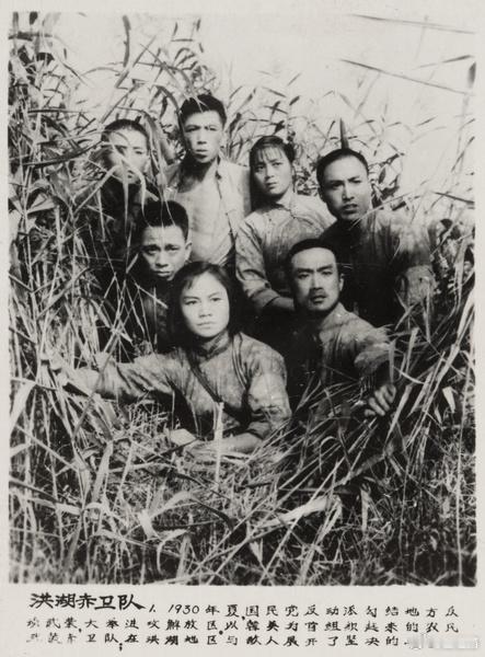 电影《洪湖赤卫队》剧照，1961年 ​​​