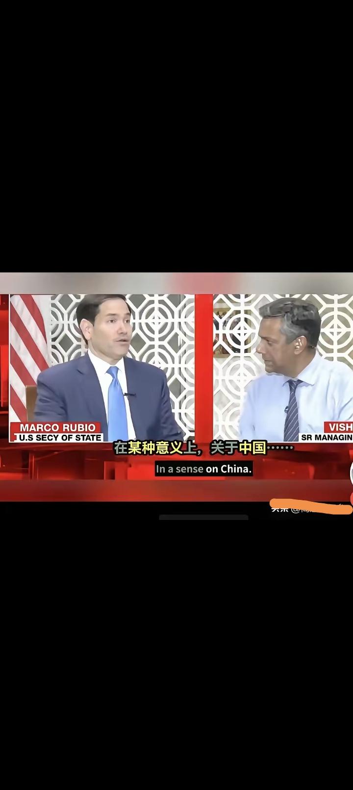 美国国务卿卢比奥是个明白人，他在印度访问，印度记者追着卢比奥套话，想来个捕风捉影