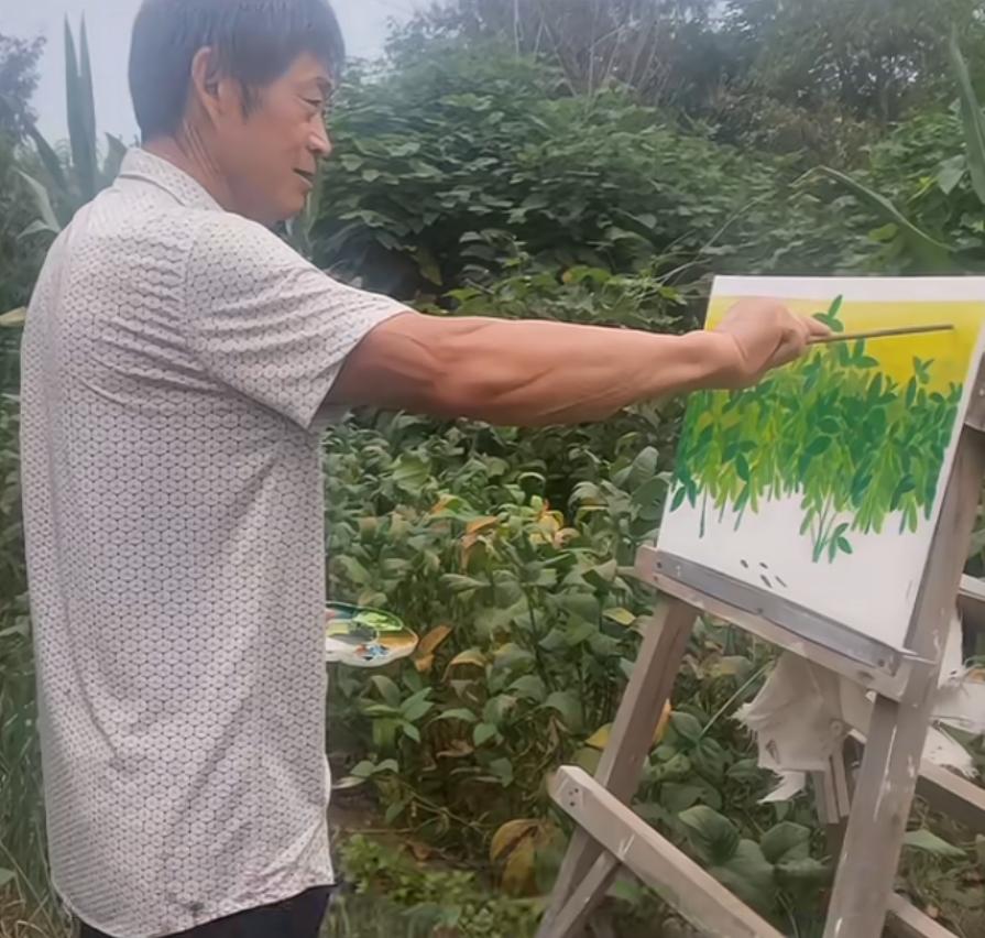 这才是画，这不比那些美院的什么院长画的好多了，这才是正能量的东西，这才是贴近生活