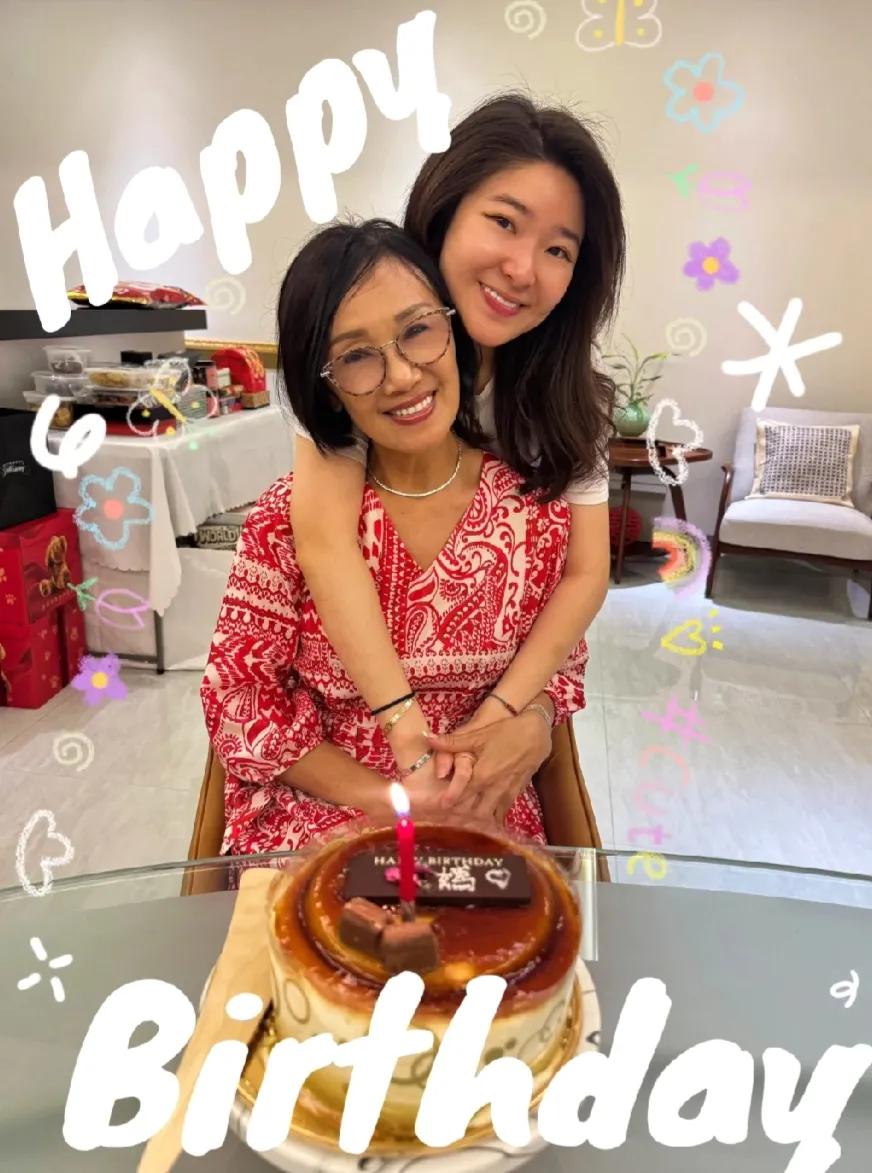 原来她们是干母女关系!还以为八竿子打不着呢
近日，TVB金牌配角许绍雄的女儿许惠