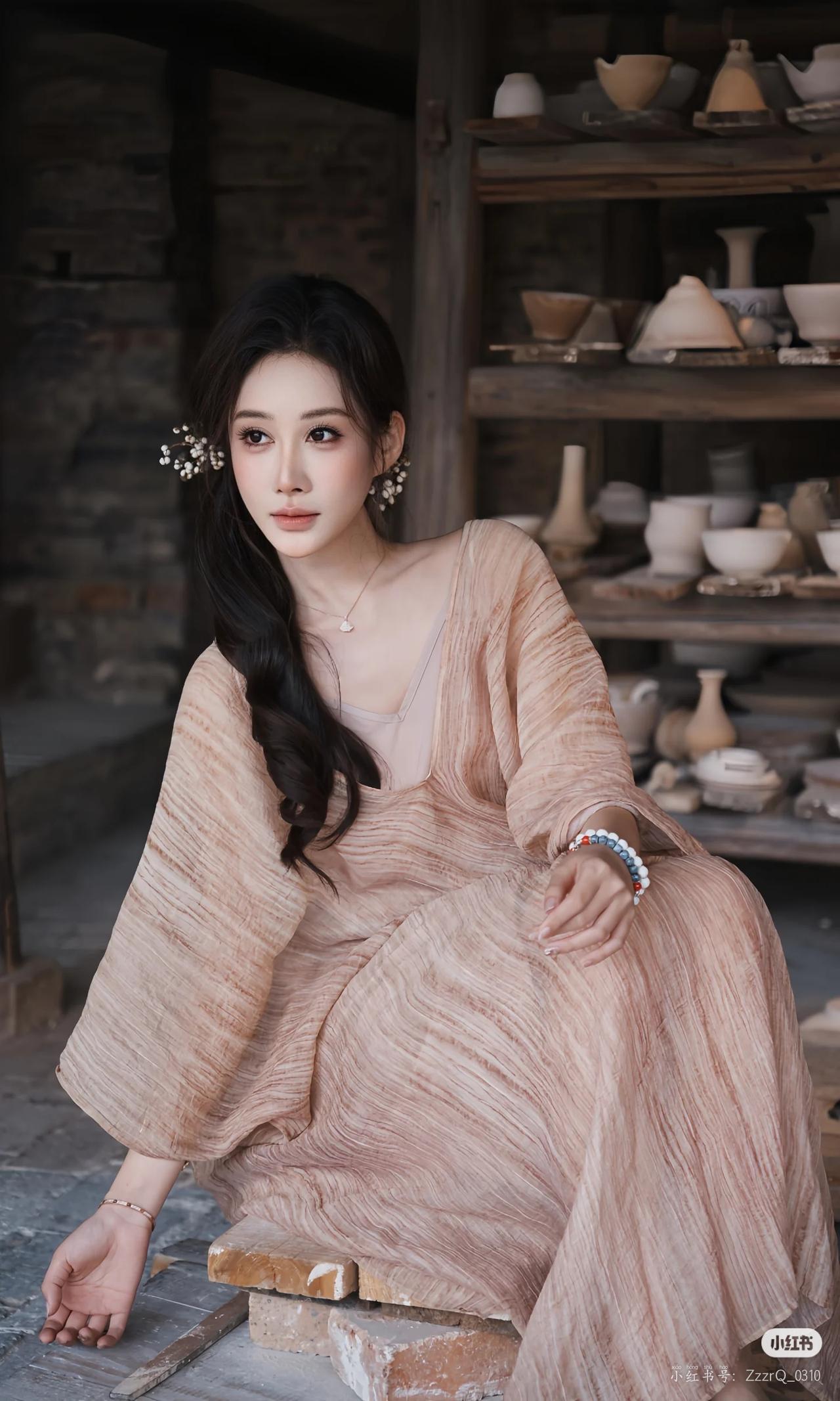 晒图笔记大赛美女穿搭写真