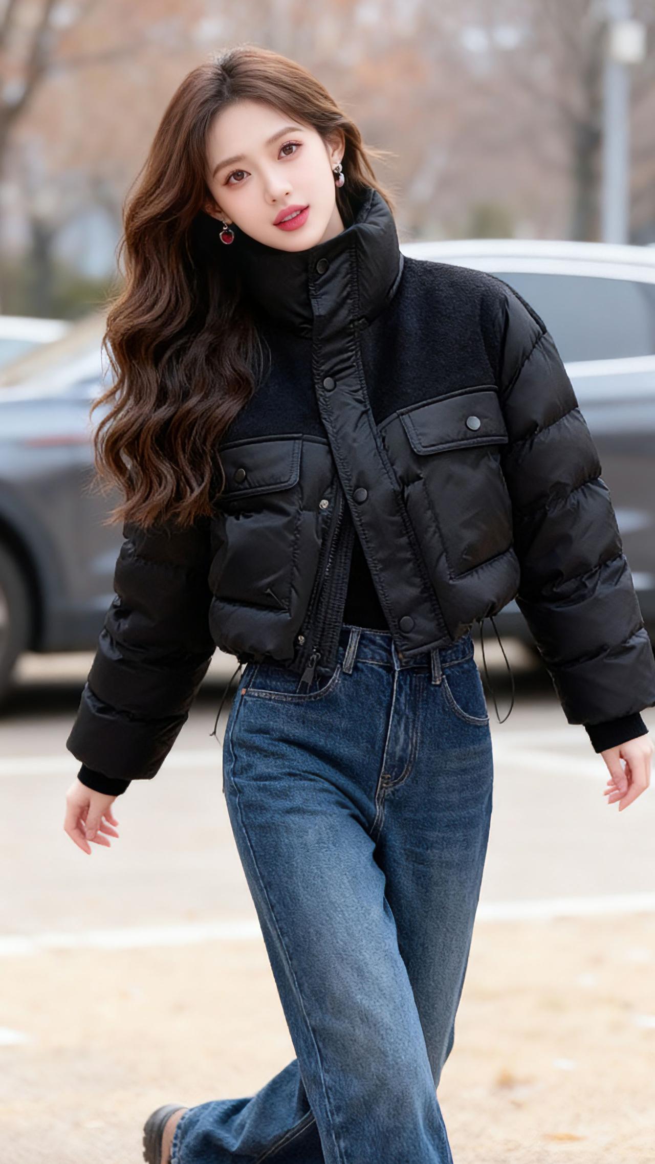 欧韩穿搭 外套穿搭 每天穿搭分享 每日穿搭挑战