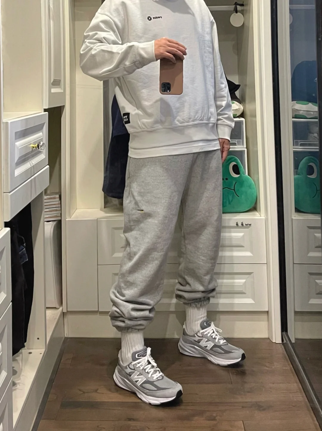 All Grey｜复古跑穿搭