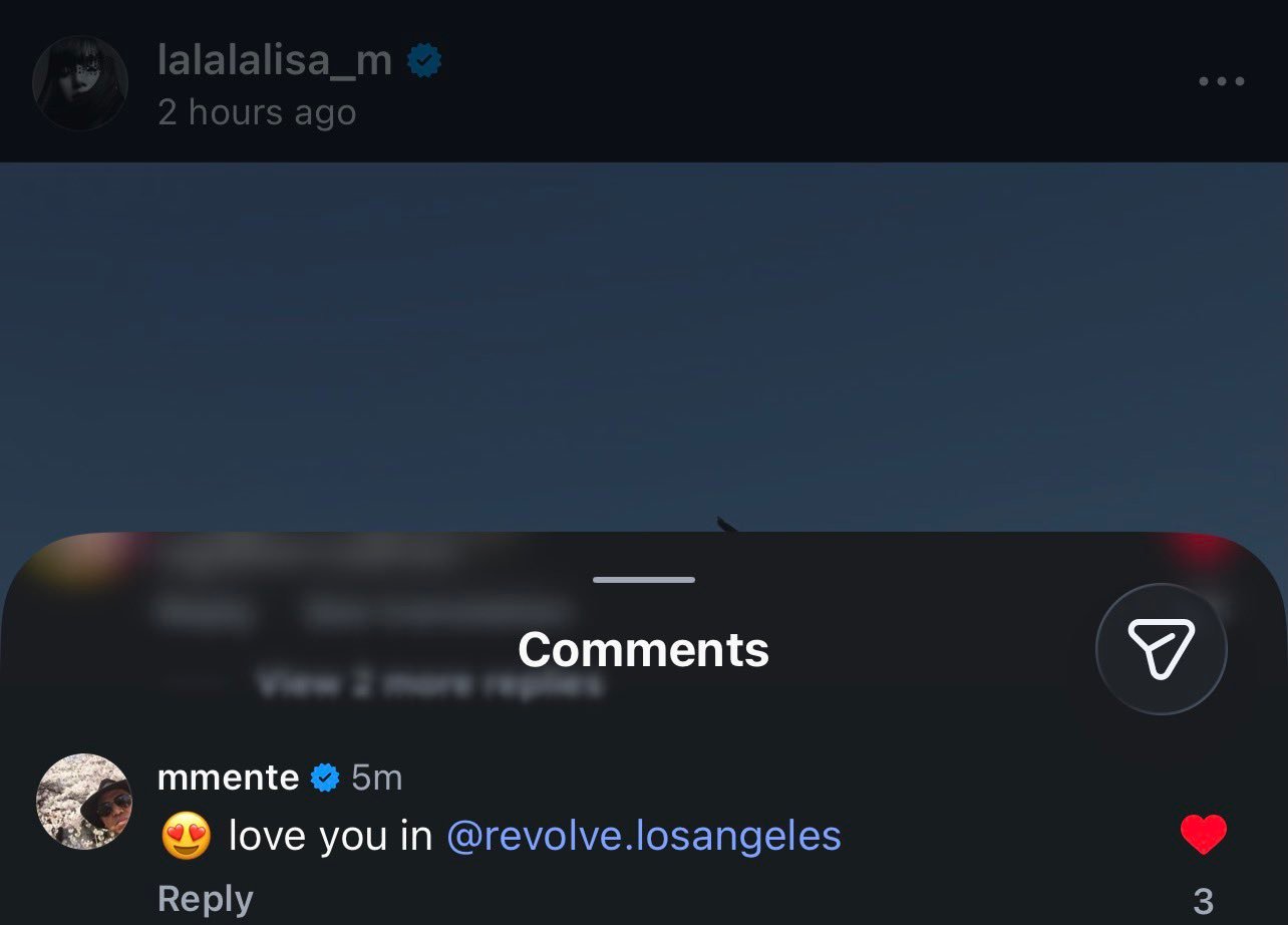 LISA🌷LISA2026红红火火 260630 LALISA【IG】相关消息