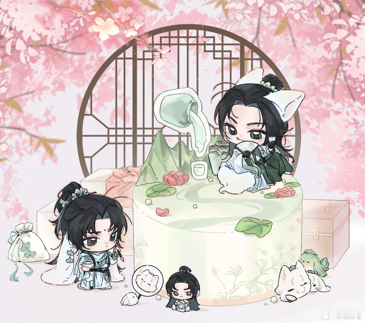 慎奚[超话] 陈子奚生日快乐！小慎亲自制作了蛋糕，两位今后也幸福美满！长长久久的