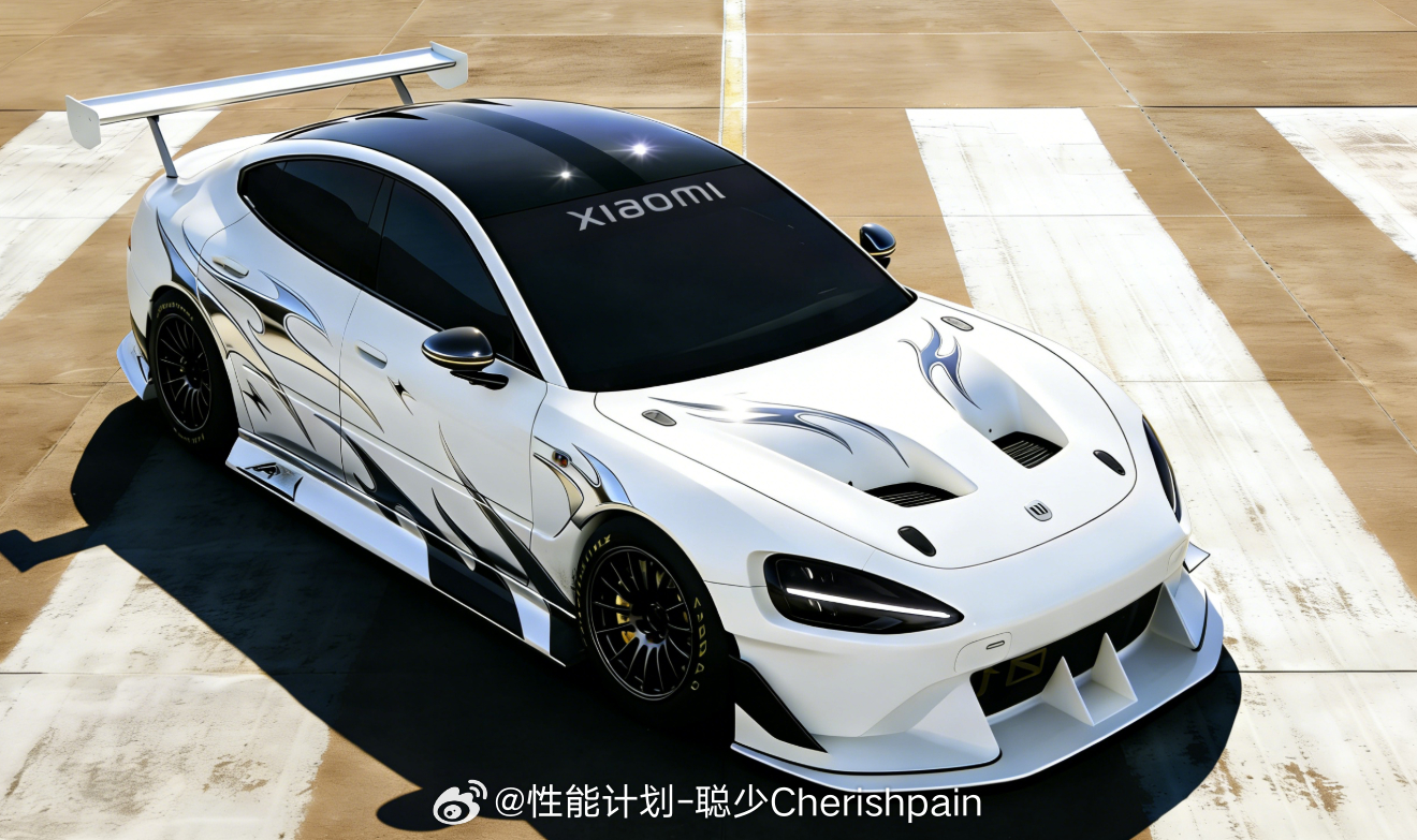 群友把车身拉花放到SU7Ultra上了，大家觉得效果怎么样？