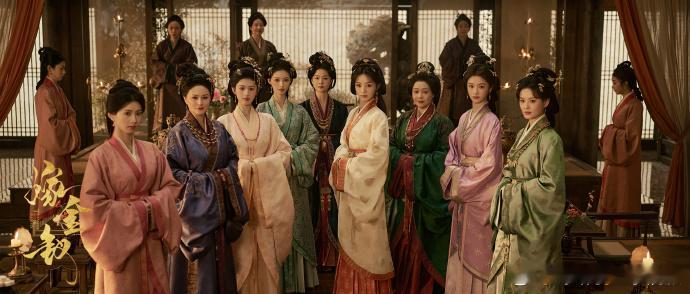 嫁金钗全女海报嫁金钗全女群像海报嫁金钗阵容官宣 全女群像聚焦女性力量，阵容官宣引