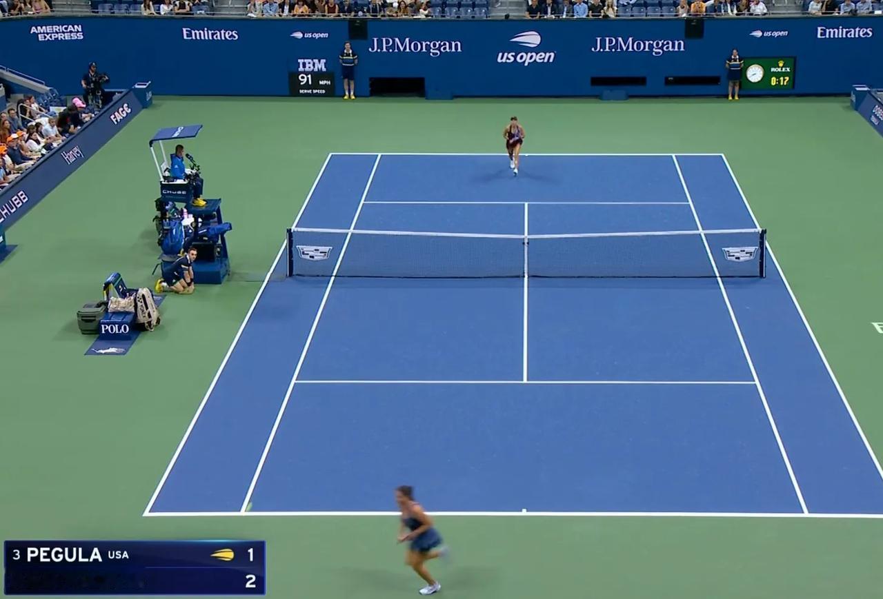 2026跟着网球🎾环游世界
     26美网四分之一决赛上半区的比赛正在激烈