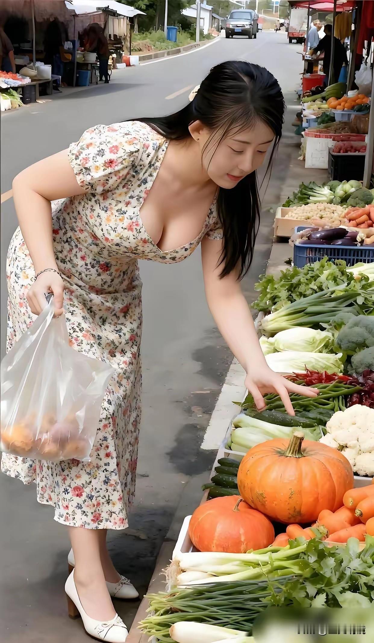 《晨市偶得》

晨风浸透清冽，漫过巷口微光，我穿过薄雾向早市走去。

喧闹尚未醒