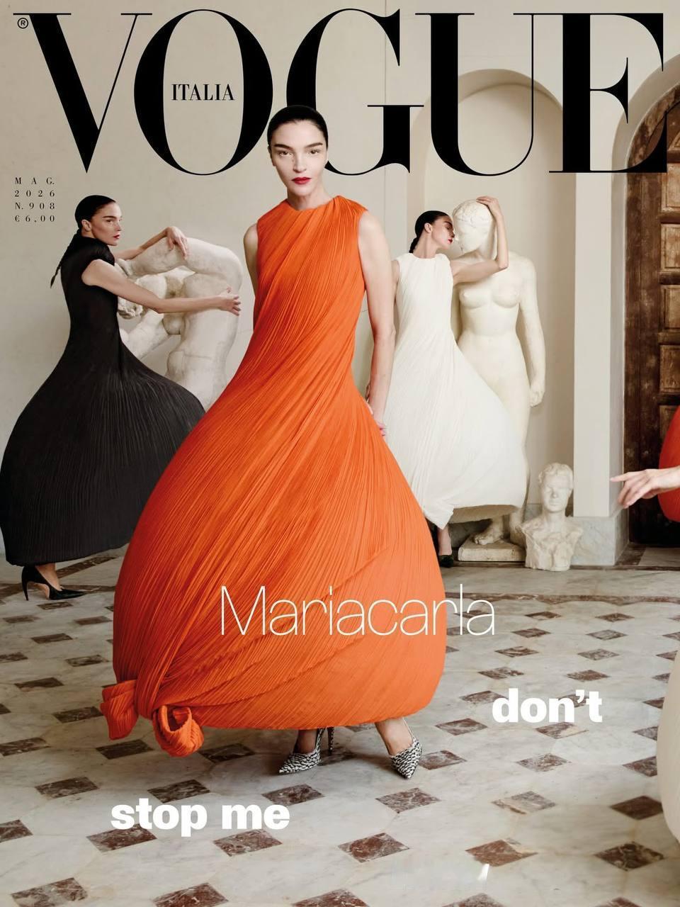 意大利超模Mariacarla Boscono最近穿Jonathan Ander