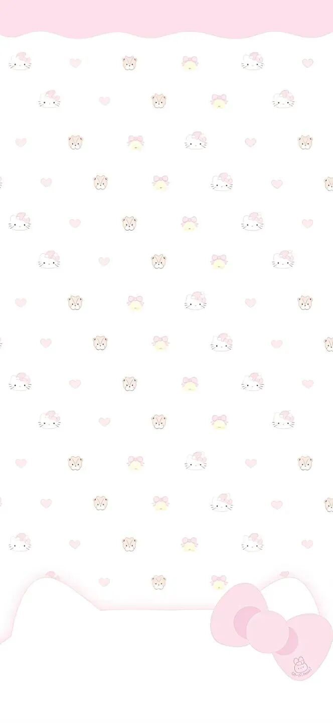Hellokitty  可爱粉色系绿色系hellokitty壁纸 