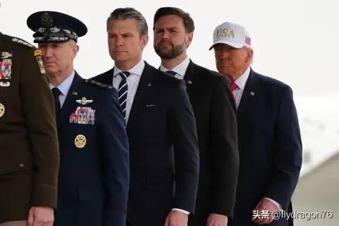 🇺🇸 美伊战争阵亡美军遗体遣返

3月7日，美国总统唐纳德·特朗普、副总统J