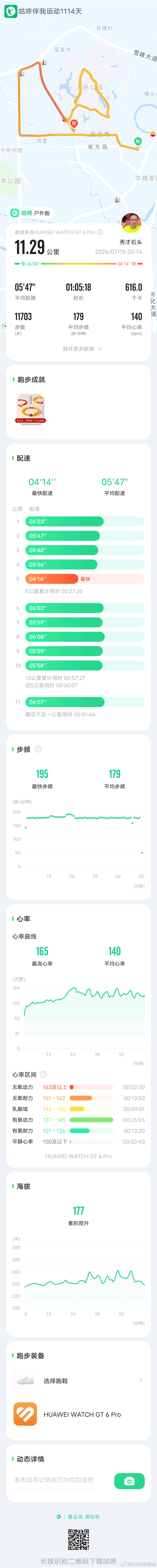 「 今日跑步打卡，咕咚APP记录每一次出发。 咕咚APP 咕咚跑步打卡 咕咚精准
