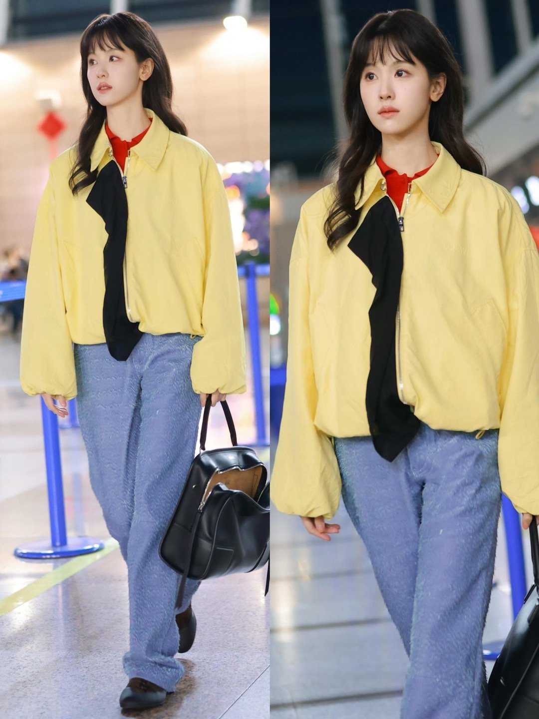 陈都灵启程出发巴黎时装周！第二次巴黎看秀之旅，陈都灵出发造型来了