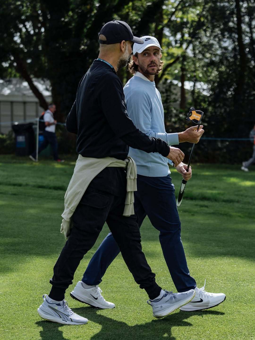汤米·弗利特伍德说：“Pep talk!! Great seeing you m