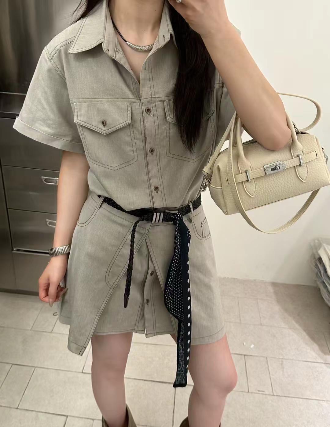 ❤️工装裙随性穿搭