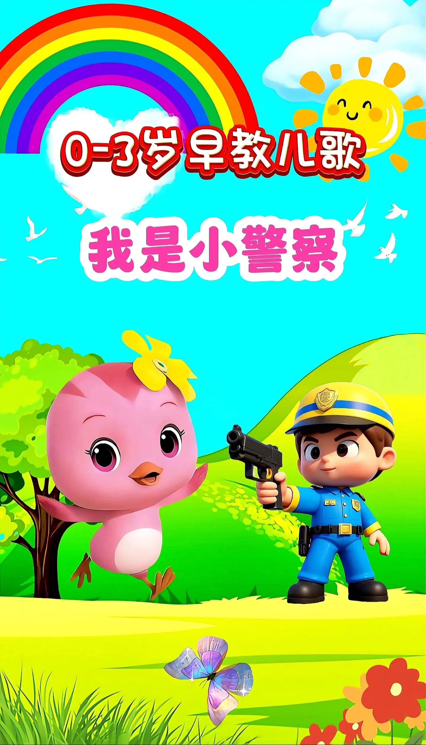 宝宝启蒙早教儿歌动画。