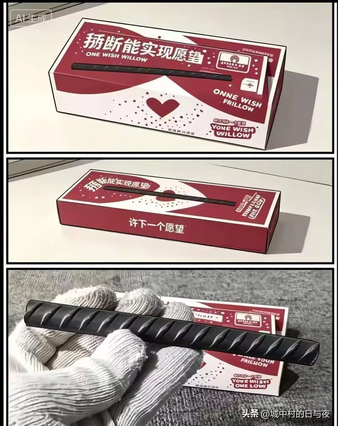 我能徒手掰断，我的确是可以实现很多愿望了