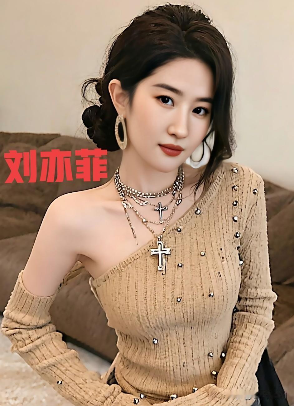 刘亦菲毛衣造型惊艳绝伦气质优雅性感妩媚让人眼前一亮 女明星 气质女明星