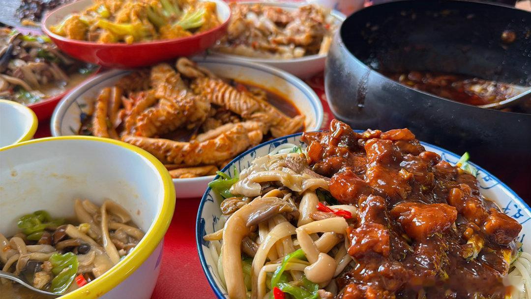 上车饺砸下车面