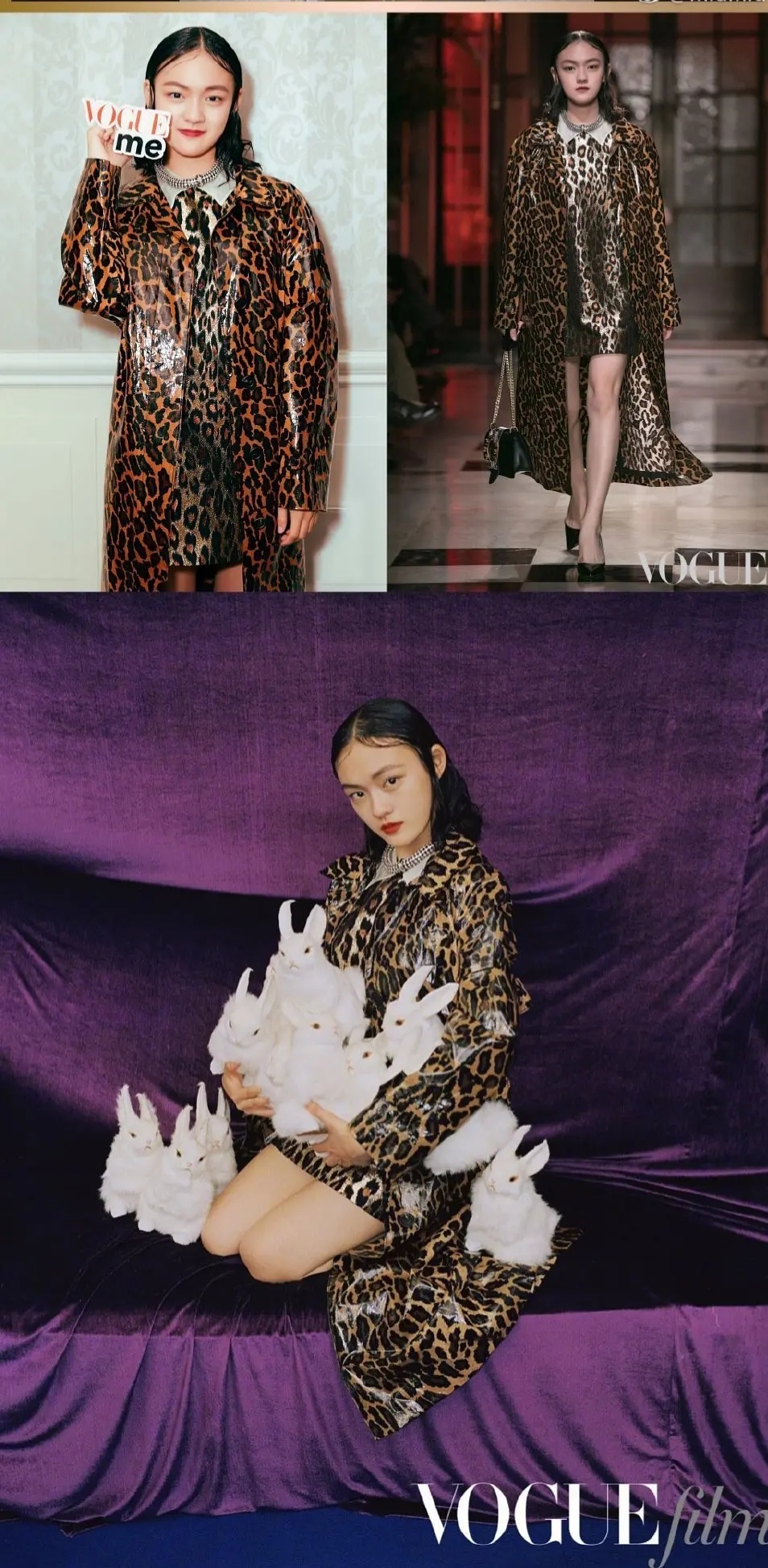 文淇Miu Miu造型好难看啊，怎么每个女星的Miu Miu造型都不好看啊 