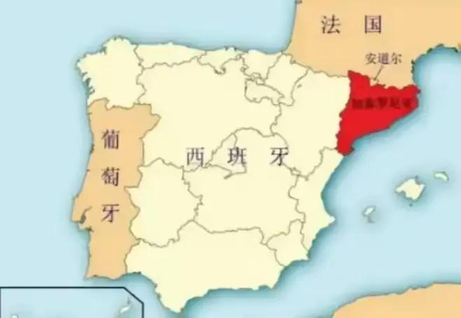 欧洲最怪的一对邻居，西班牙和葡萄牙。人口是5:1，面积是5:1，实力也是5:1，