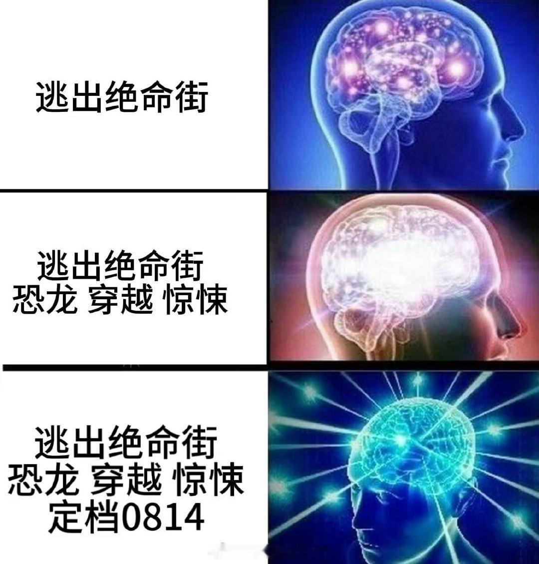 逃出绝命街定档 逃出绝命街 被这部恐龙大片狠狠吸引，时空穿越的设定脑洞大开，街区