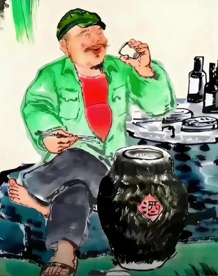 饮尽红尘杯中酒
淡看世间万般愁
醉里不闻他人事
～～～？

上联：今朝把酒醉；