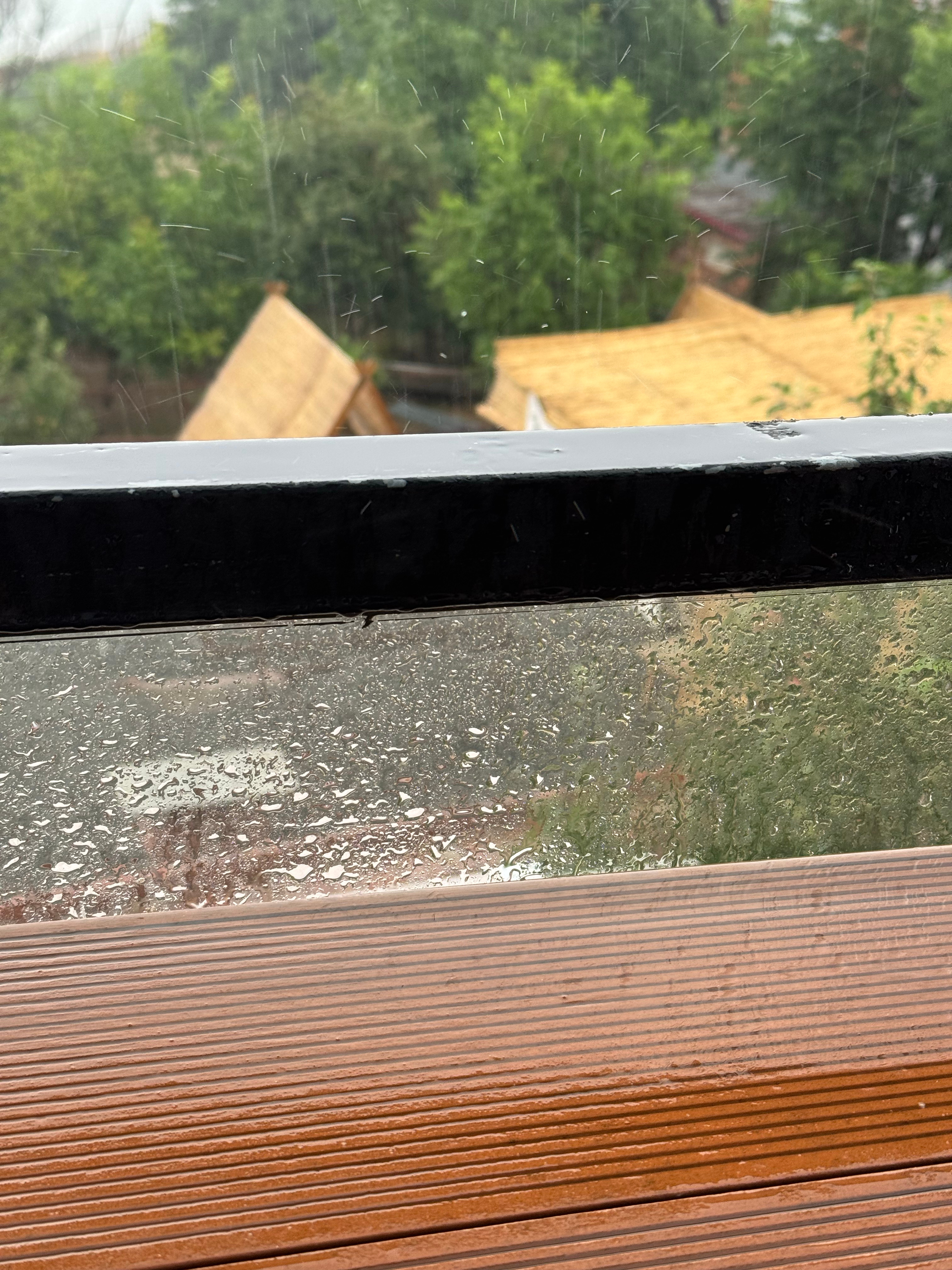 端午淋雨 