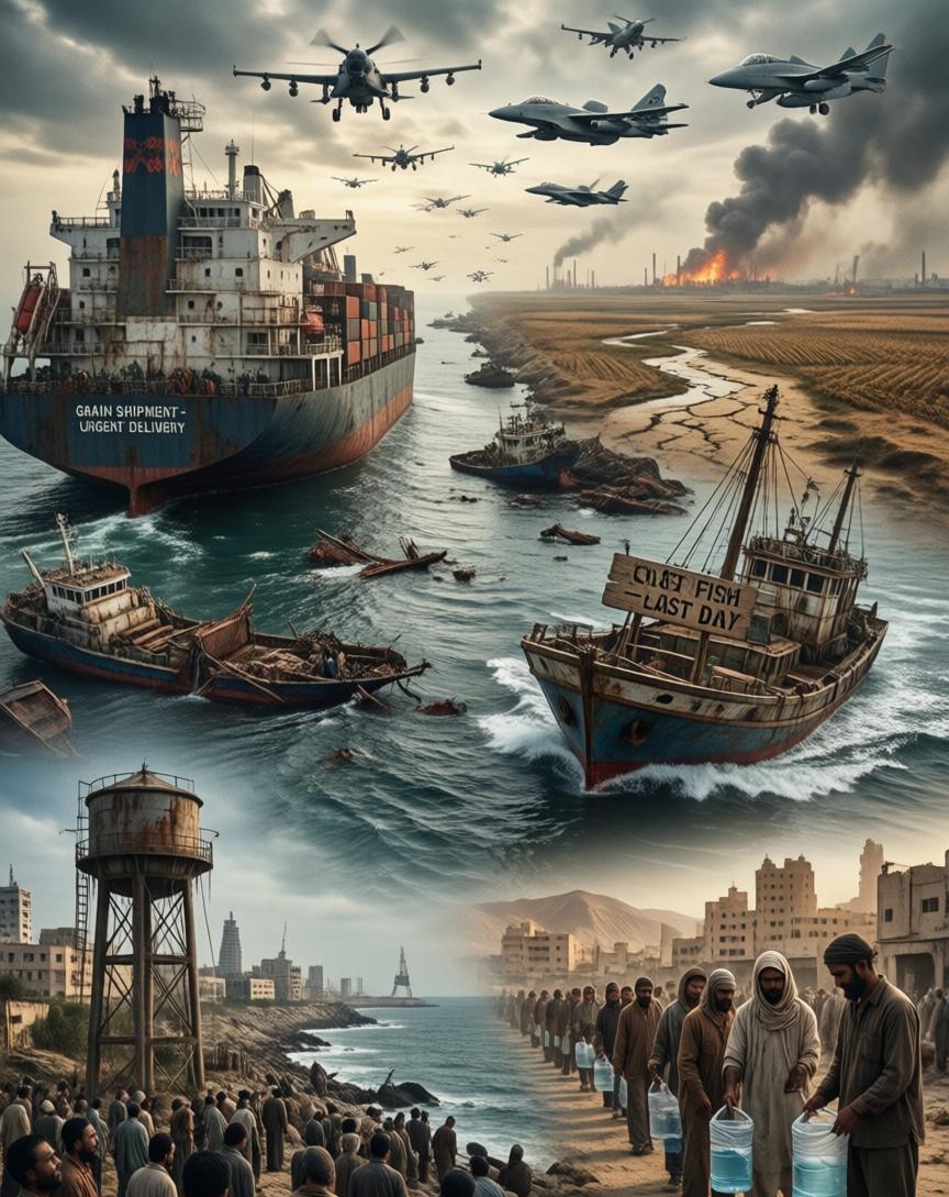 这事儿已经不是“风险”能概括的了。

3月14日辛迪加网站那篇分析，把霍尔木兹海