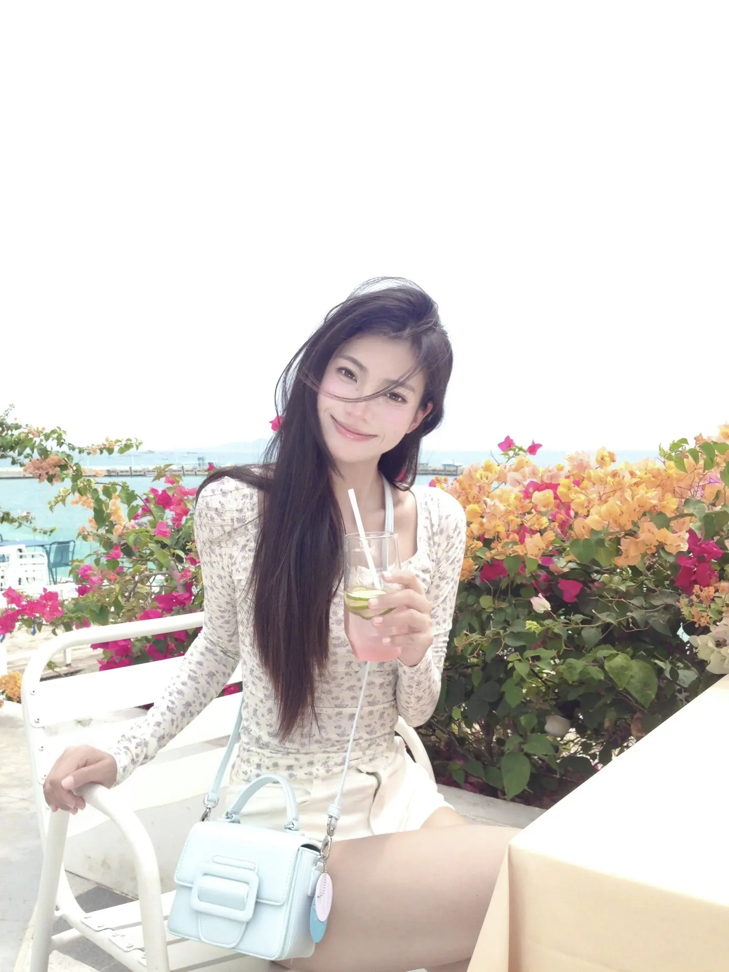 温柔懒懒的海风～