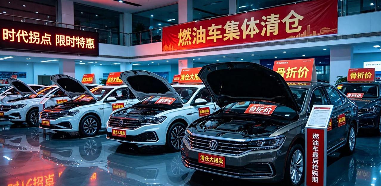 燃油车集体骨折清仓，一场时代拐点下的生存大甩卖

2026年车市剧烈分化：新能源