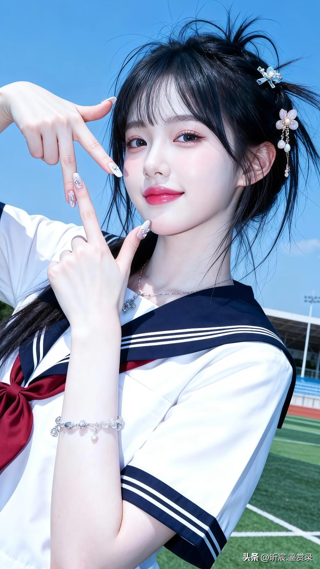 今天是学院风甜妹甜飒学院风穿搭 甜辣学院少女风 学院风日常 学院甜妹 甜系学院风