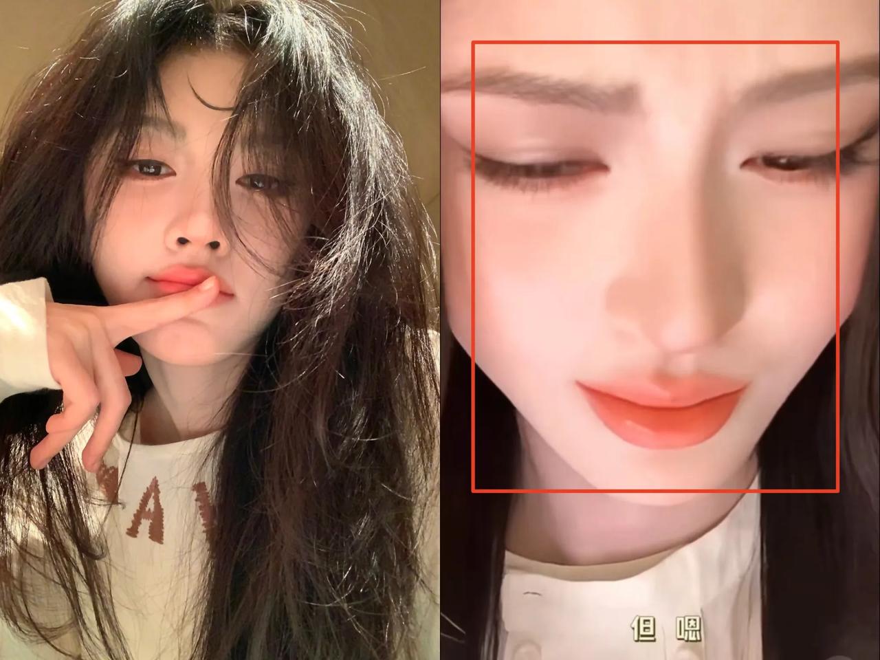 鞠婧祎估计也没有想到，
出圈的不是剧，
是回答了一个吃不吃螺蛳粉的问题，露出的“