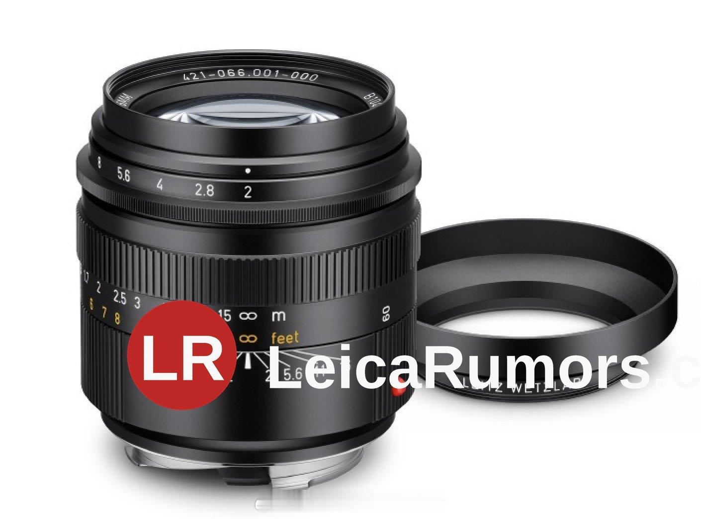 Leica Rumors 消息，徕卡近期预计推出的新镜头“Summicron-M