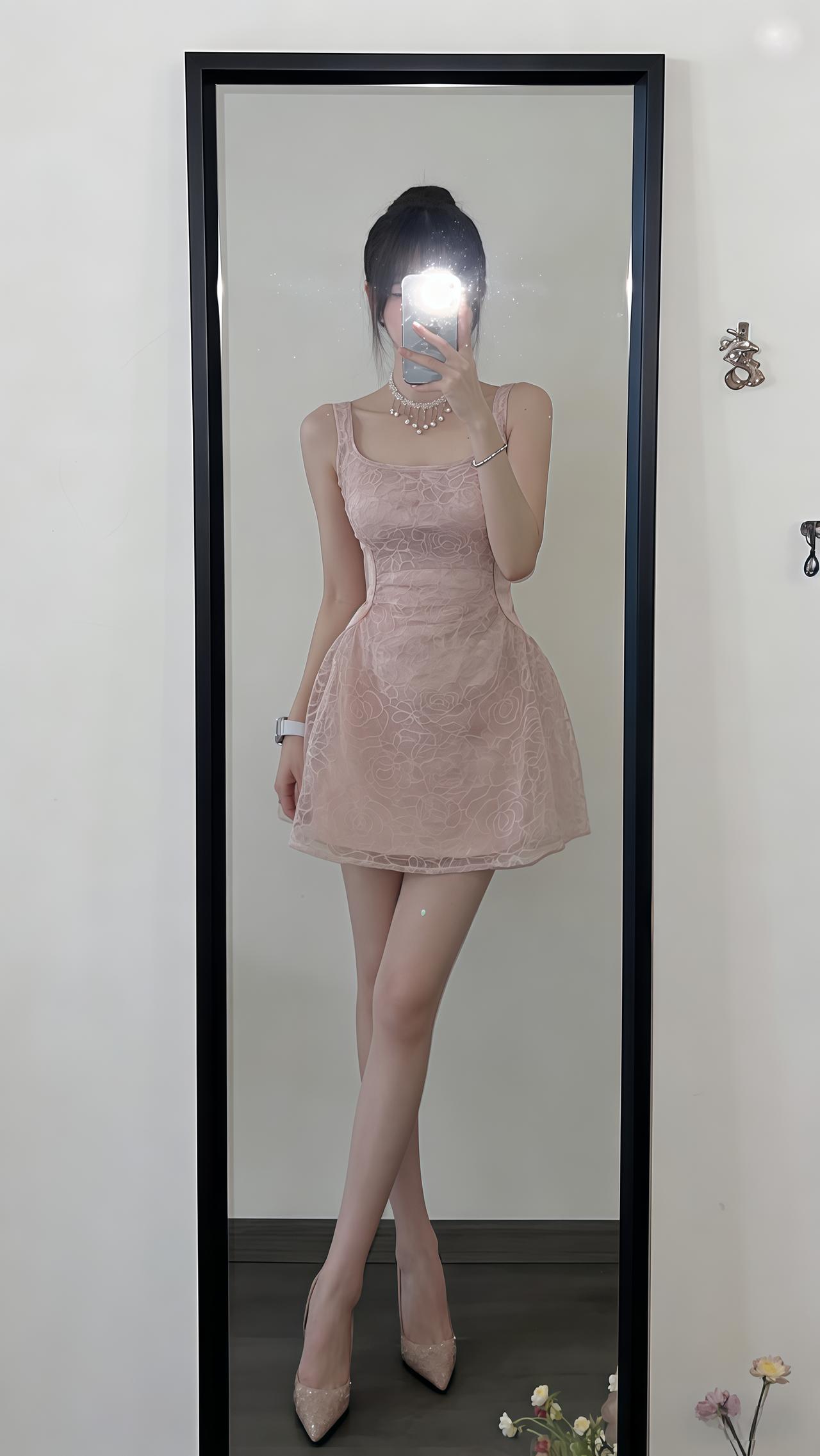 粉色氛围感穿搭