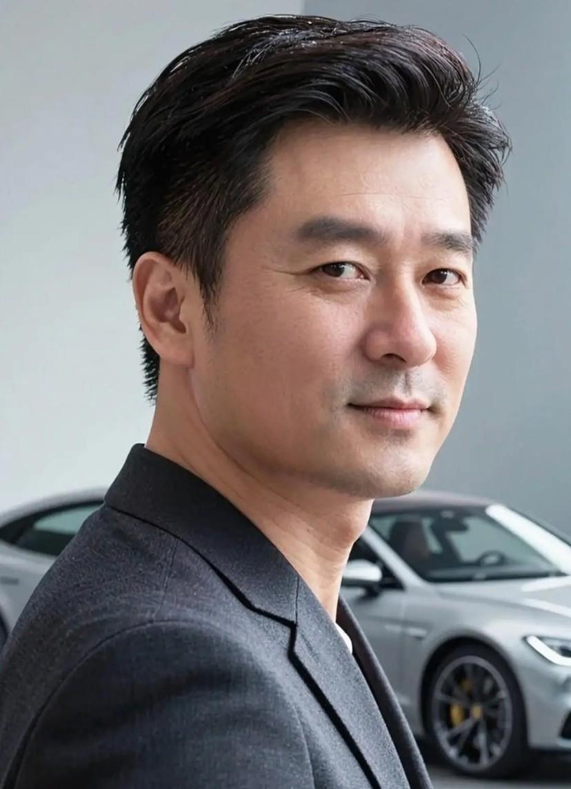 留下一张年后的照片，看到长胖的样子还是挺帅的，50多岁还能保持这样的样子起码不会