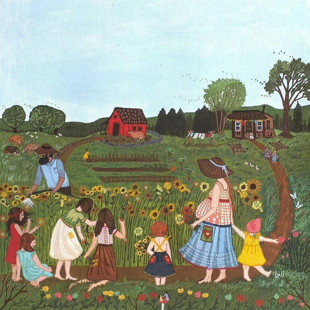 用笔画下四季生活