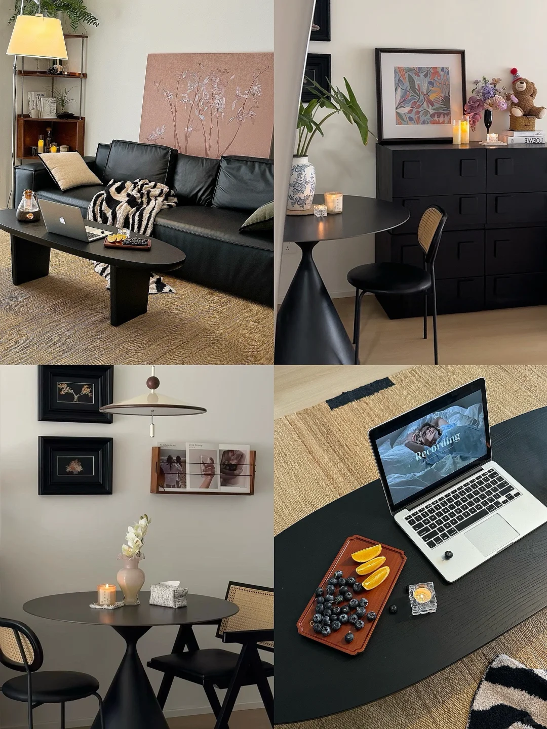 普通人75m²小家｜靠软装⚫️🟤⚪️做到不普通✨