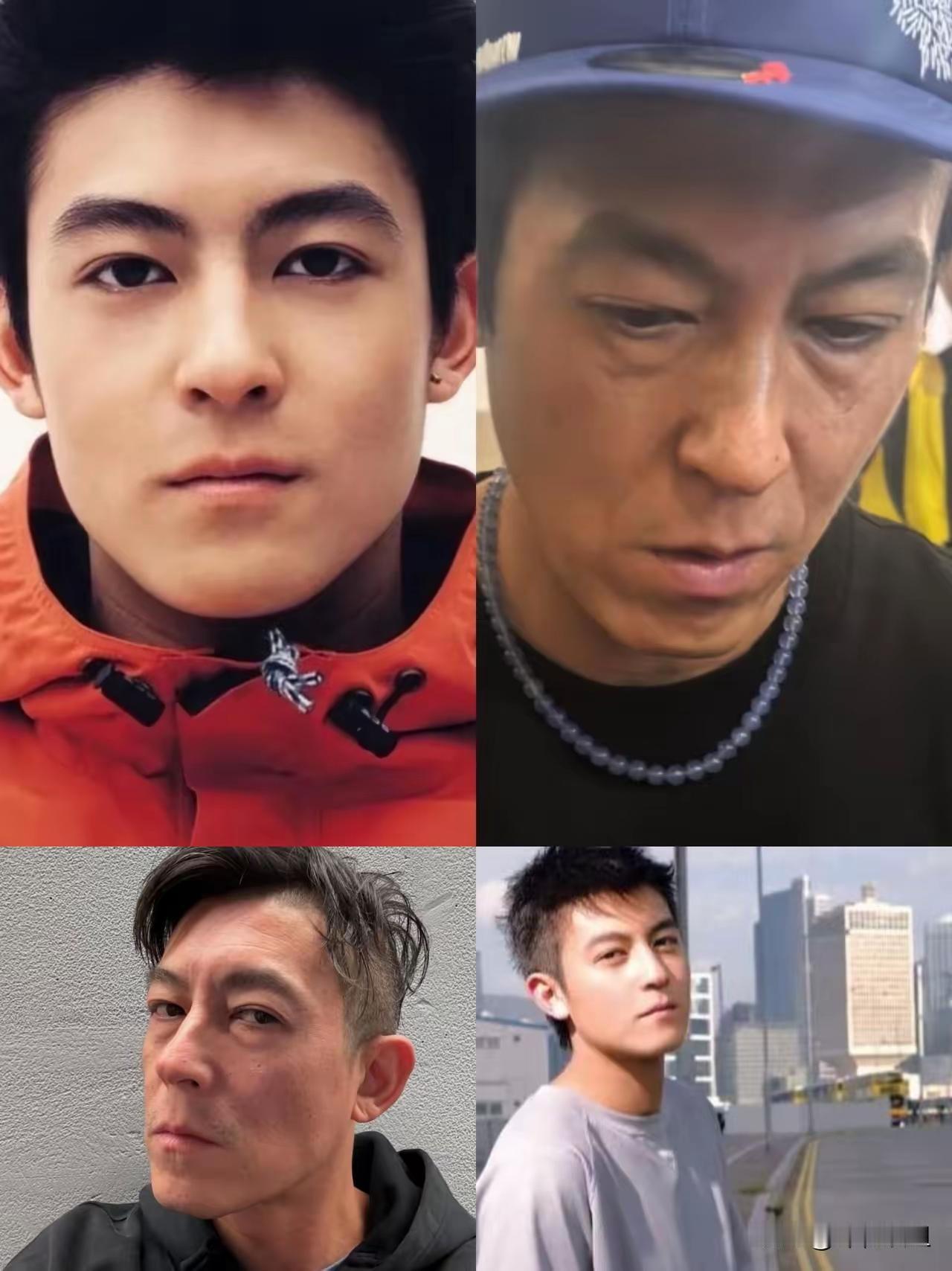 再帅的人都经不起衰老