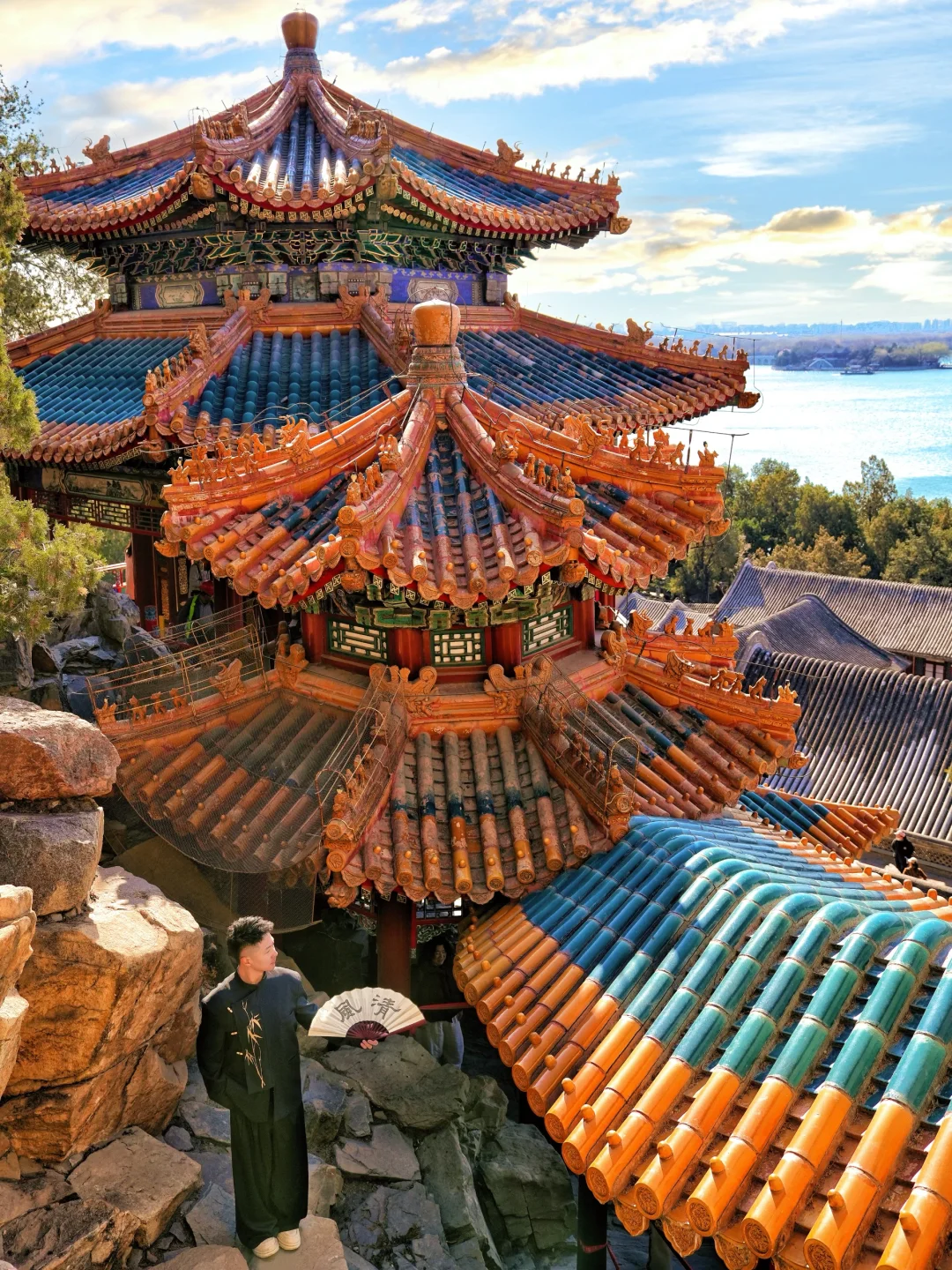 去颐和园拍完这❶❽张图再离开❗️附机位&路线