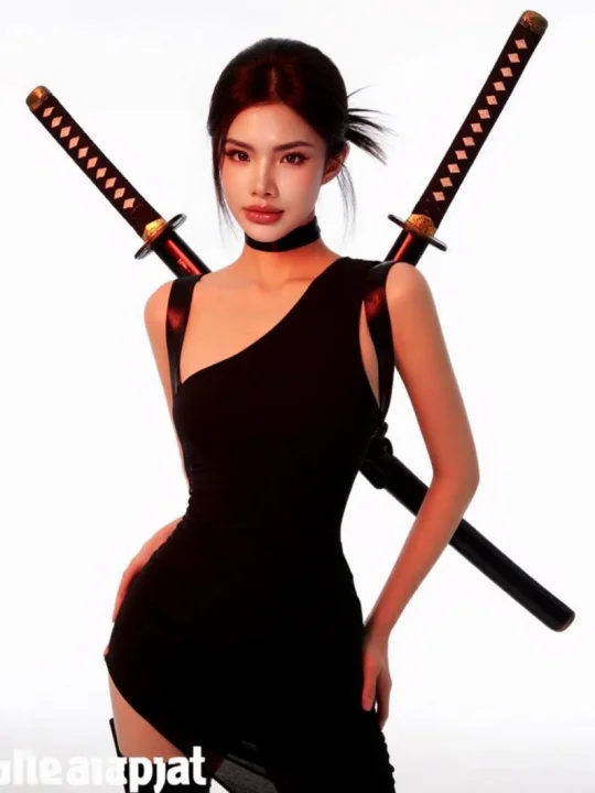 这种感觉只有你懂！剑客女孩