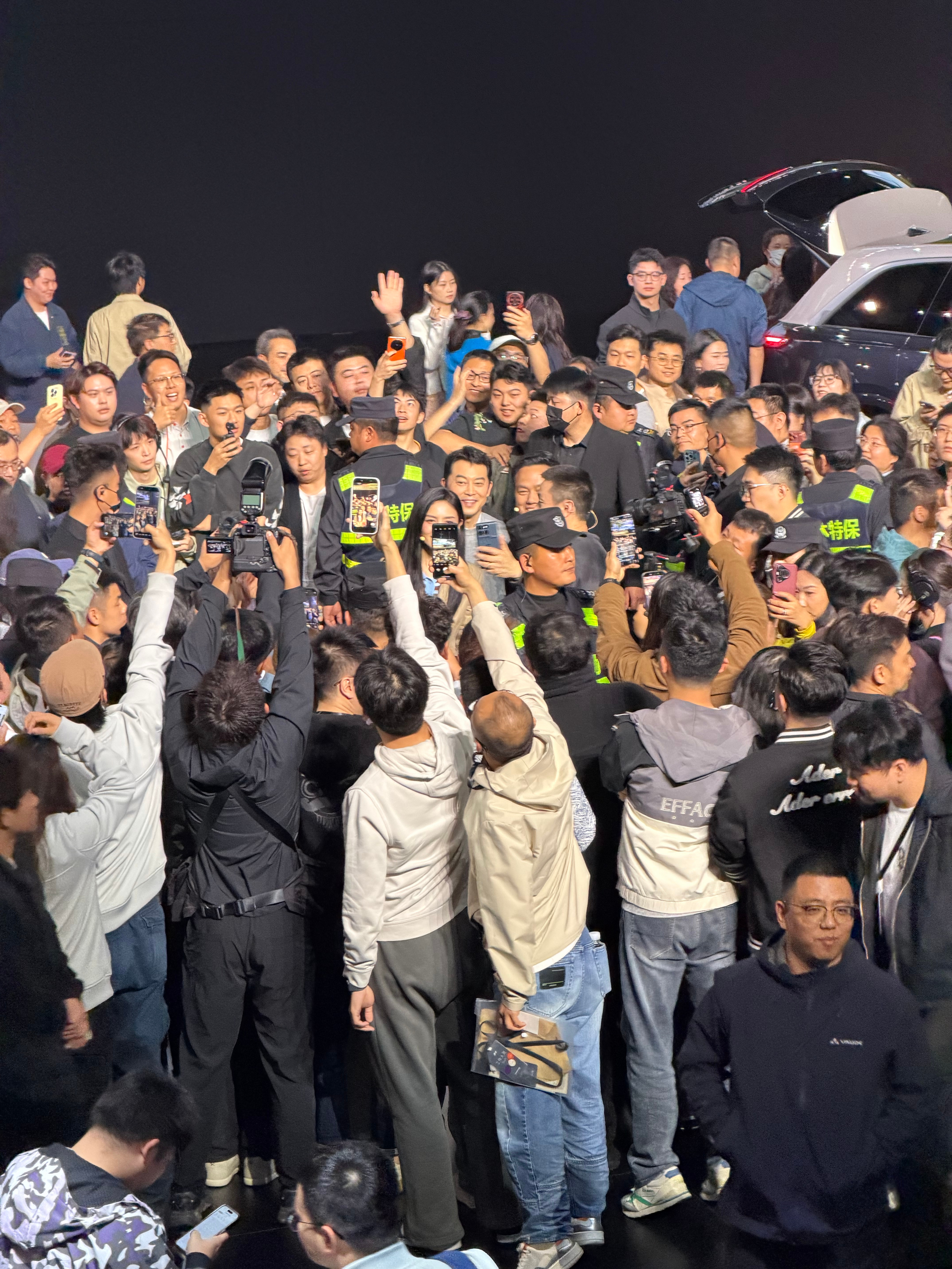 乐道L90发布会结束后的状态