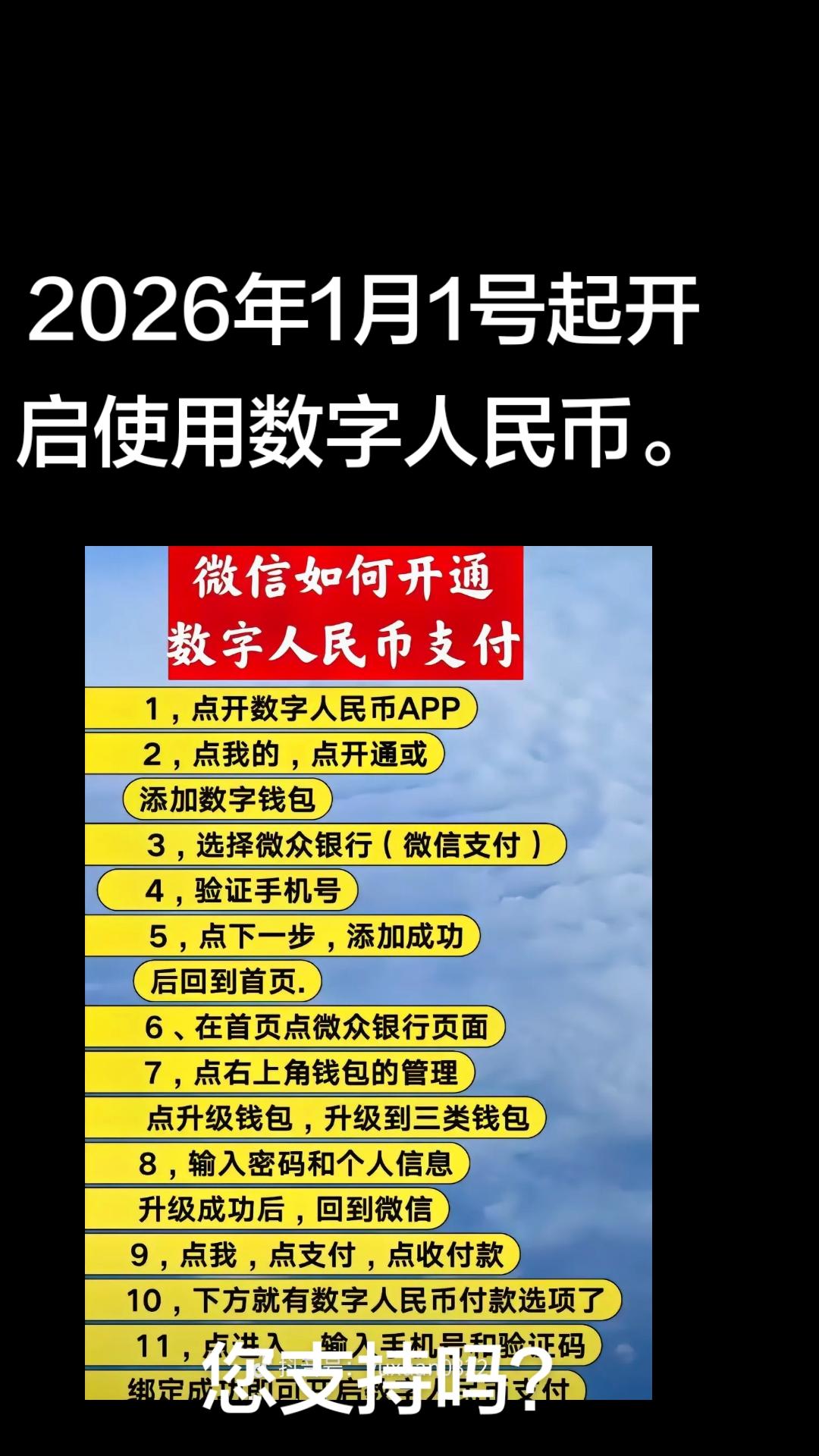 真实生活分享官 知识分享 数字人民币 社会 你怎么看