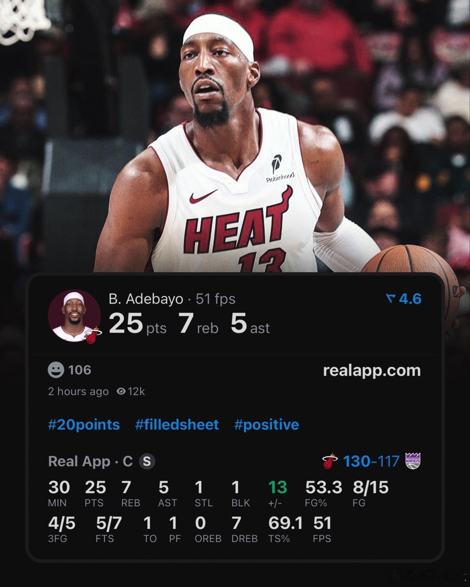 神一场鬼一场，阿德巴约你肿么回事，我猜昨天打的是人情世故，送给巴特勒的胜利对吧 