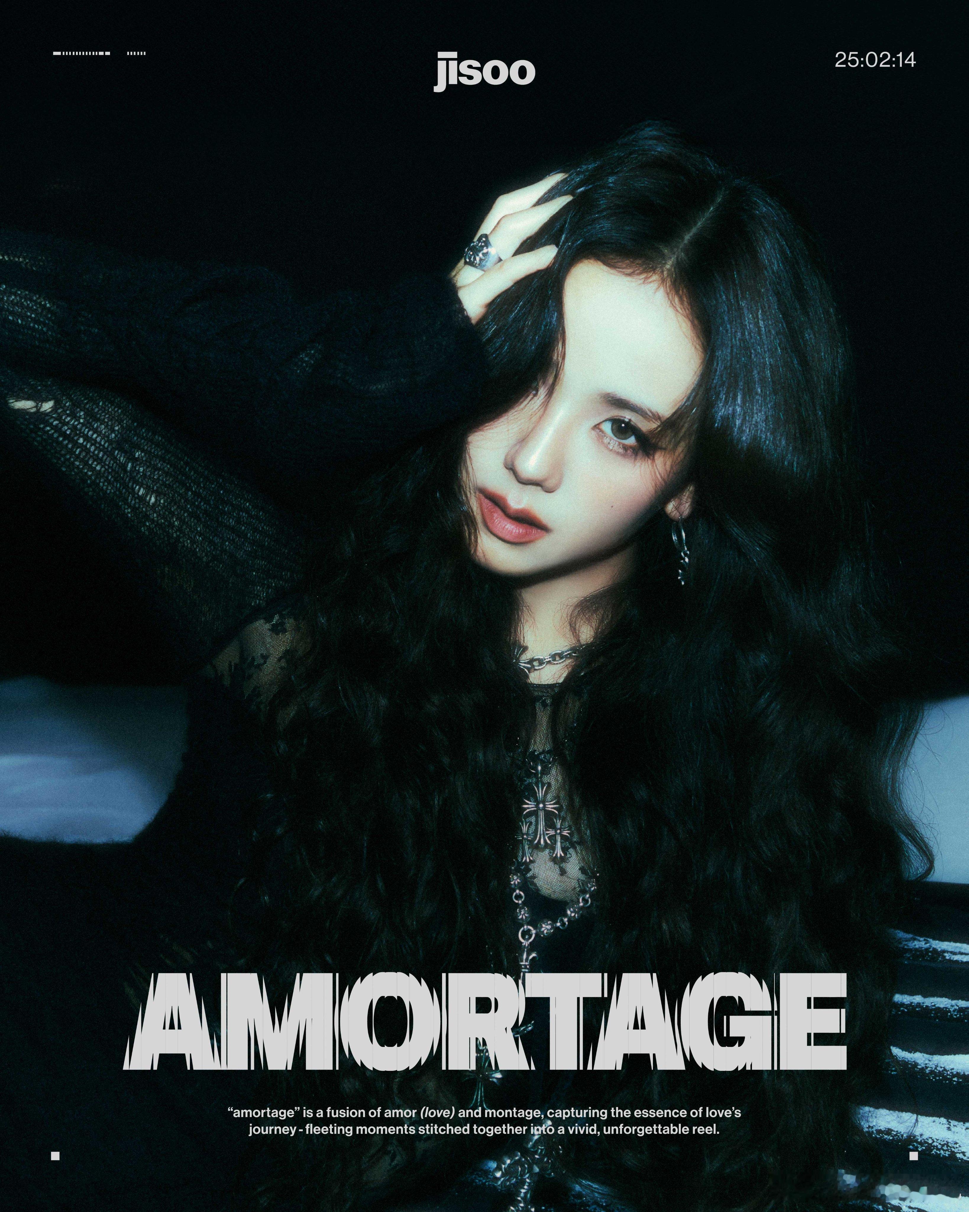 金智秀新专《AMORTAGE》black COVER 